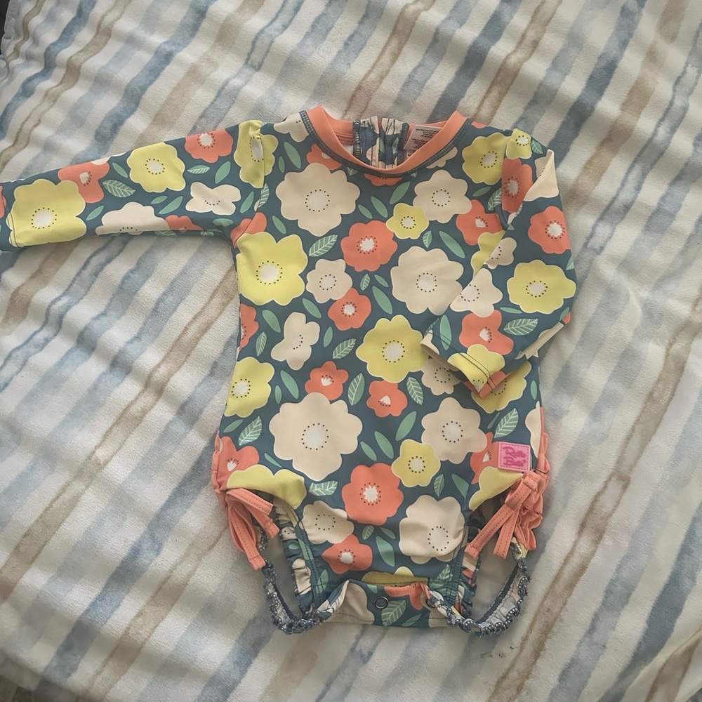 Ruffle Butts one piece swimsuit 6-12 months